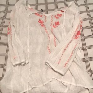 Long sleeve cover-up